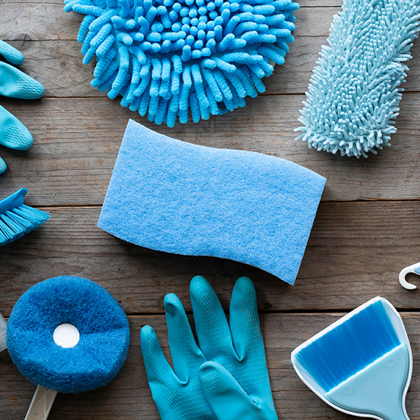 stuff for cleaning home